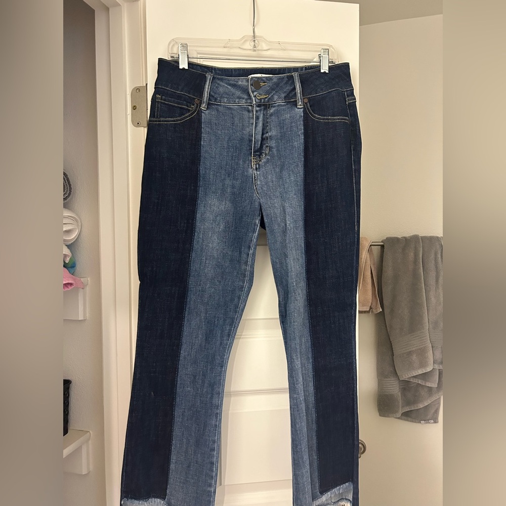 Two-Tone Blue Jeans